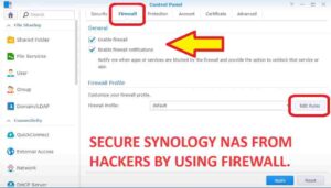 synology nas security settings
