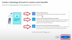 secure sign in synology tool